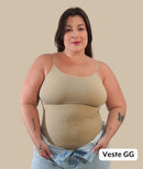 Regata Modeladora Alça Fina - Modelo Antigo